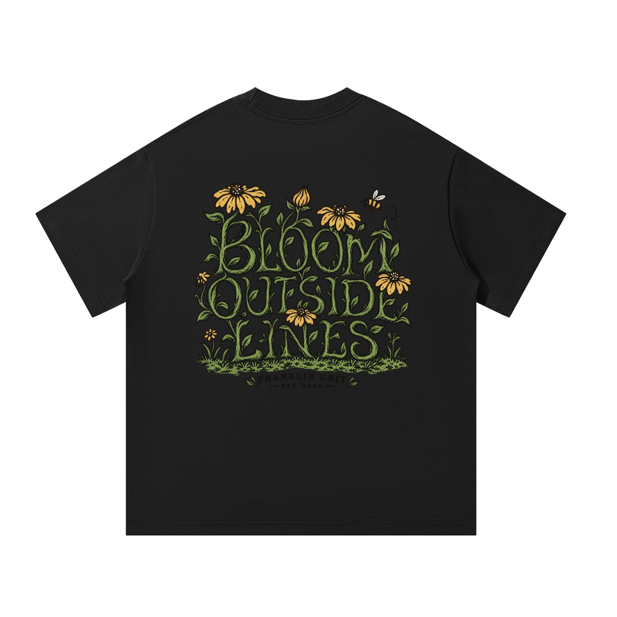 BLOOM OUTSIDE LINES TEE