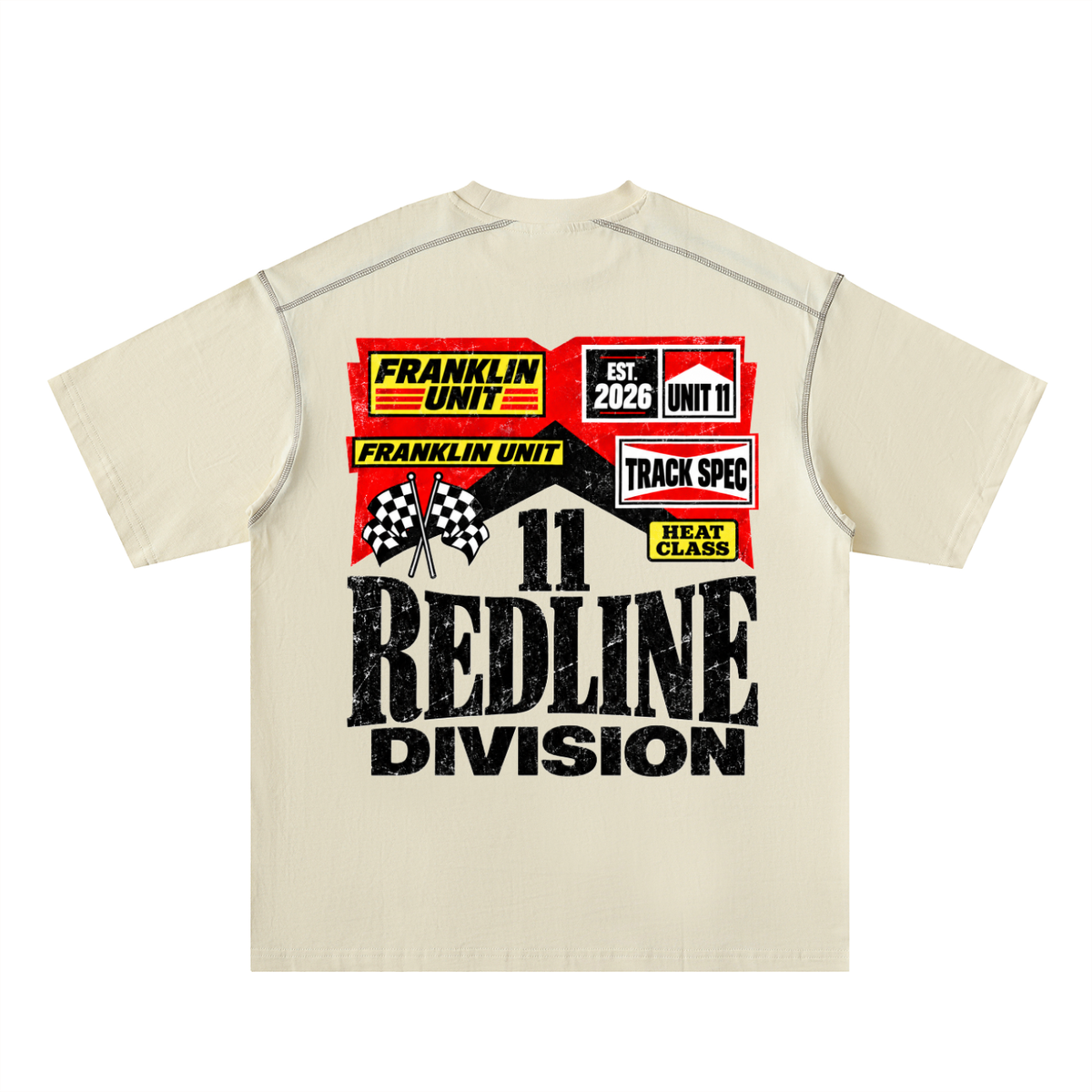 REDLINE DIVISION CONTRAST TEE